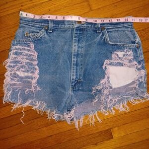 Distressed Women's Denim Shorts